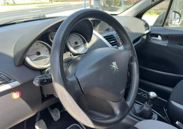 Peugeot 207 cena 10500 przebieg: 200000, rok produkcji 2009 z Biecz małe 326